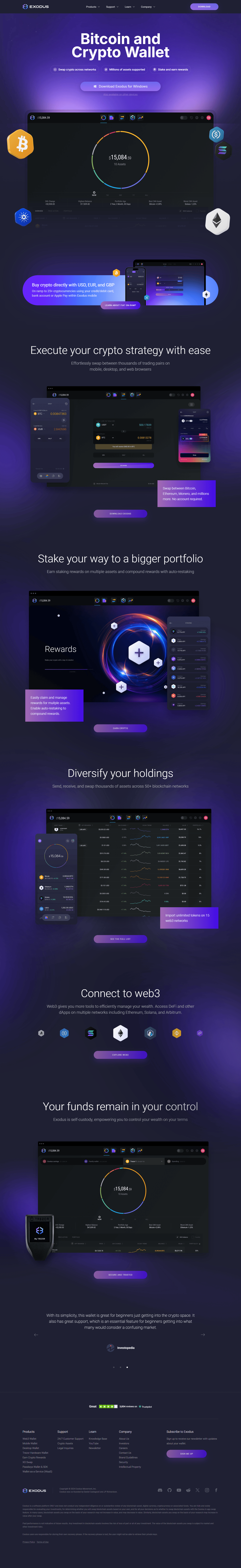 Getting started with Exodus Web3 Wallet || Browser Extension®